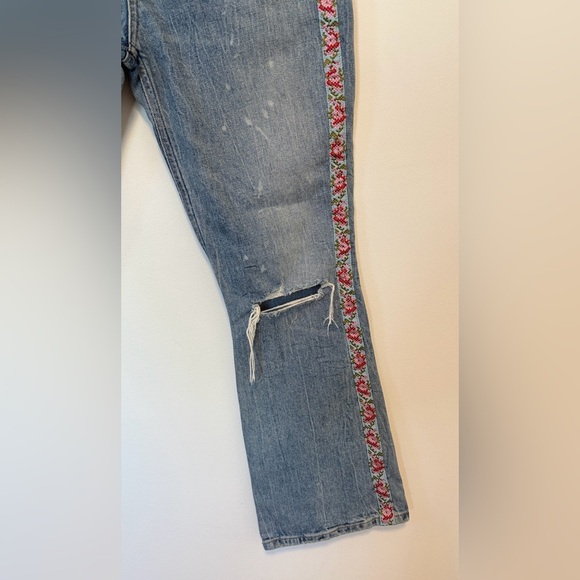 Citizens if Humanity Demy cropped flare jeans , sz : 28 - Picture 6 of 13